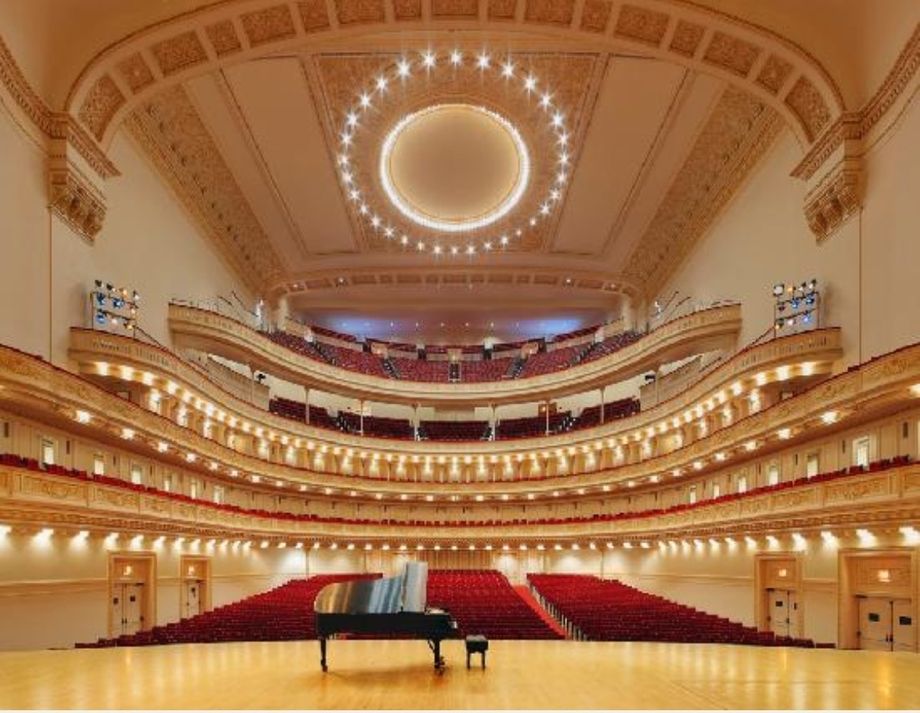 Stern Auditorium Perelman Stage at Carnegie Hall, New York, NYC